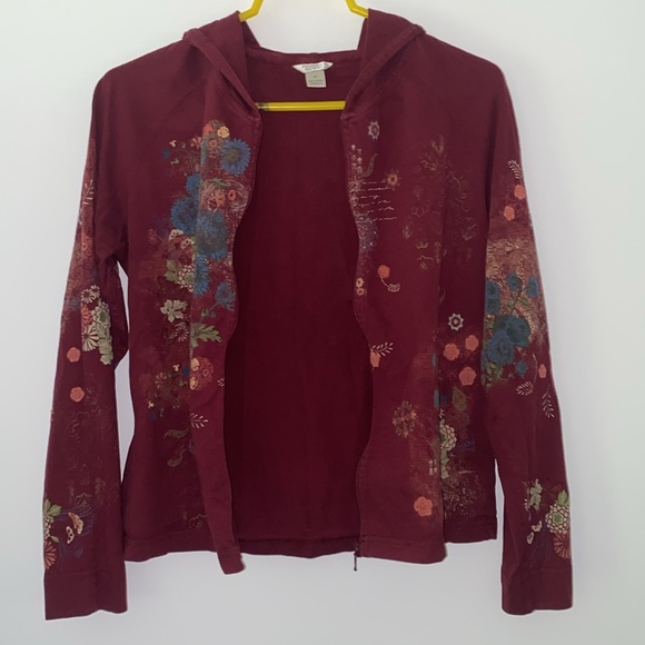 Christopher & Banks Floral Hoodie - Picture 5 of 6